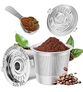 2 Pack Reusable K Cups Coffee Pods for Keurig 1.0: Stainless Steel Refillable K Cups - Reusable C...