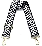 Purse Strap Gold Hardware Replacement Crossbody Bag Strap, Wide Adjustable Shoulder Strap