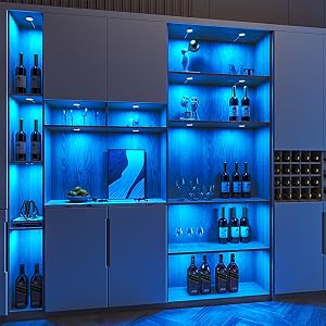 wine shelf