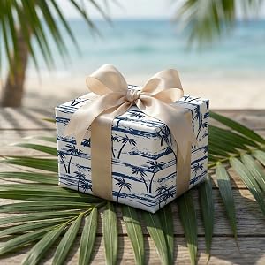 Blue Wrapping Paper