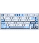 wegear GK470 Compact Mechanical Keyboard with Knob, 79 Keys-Blue