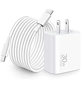 30W iPad Charger Fast Charging, USB C Fast Charger Block & 10FT Extra Long USB-C Cable - PD 3.0 P...