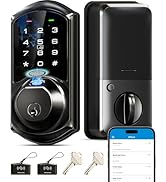 Veise VE07 Fingerprint Smart Door Lock, 7-in-1 Keyless Entry Deadbolt with App Control, Electroni...