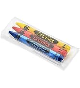 CrayonKing 240 Sets of 3-Packs in Cello (720 total bulk Crayons) Restaurants, Party Favors, Birth...