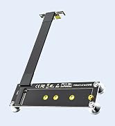JEYI PCIe 4.0 x1 to M.2 NVMe Adapter (10CM, Magnetic), for 2230/2242/2260/2280 M.2 NVMe SSDs, Sup...