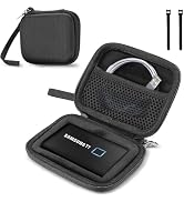 ProCase Hard Carrying Case Compatible for Samsung T7/ T7 Touch Portable SSD with 2 Cable Ties, Sh...