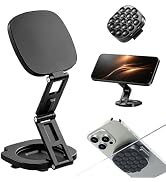 Jkoailiwi 3-in-1 Magnetic Suction Cup Phone Mount, Tri-Axis 360° Adjustable | 12LBS Ultra-Strong ...