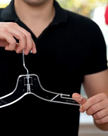 Clear Plastic Hangers, crystal hangers, hangers for coats, t shirt hangers, hanger dan, spur hanger