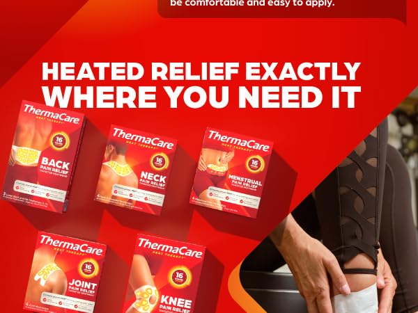 heated relief exactly where you need it