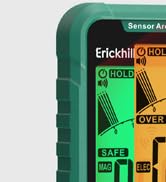 ERICKHILL EMF Detector, 3-in-1 Portable EMF Meter and Radiation Detector for RF, EF, MF, & WiFi S...