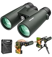 Adorrgon 15x45 HD Binoculars for Adults High Powered with Phone Adapter, Tripod and Tripod Adapte...