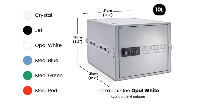 Medium Lock Box. Size Guide For Medium Lockable Boxes