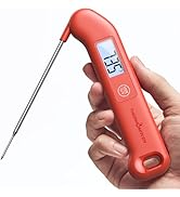 Professional Meat Thermometer Digital, Instant Read Food Thermometer for Cooking Grilling Air Fry...