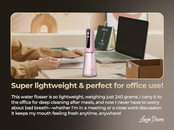 water flosser