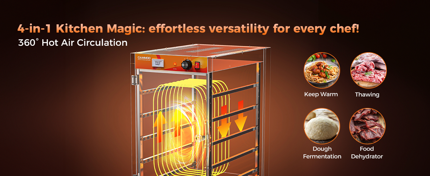 NT510 commercial food warmer