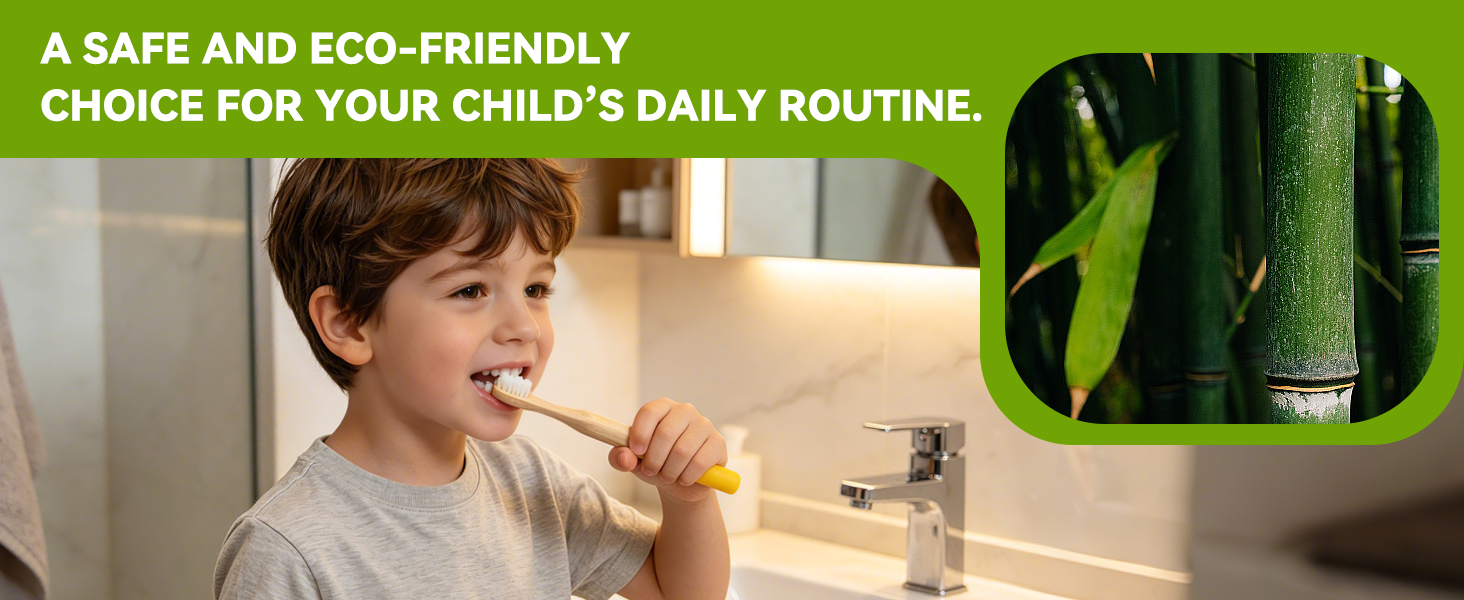 kids Bamboo Toothbrush