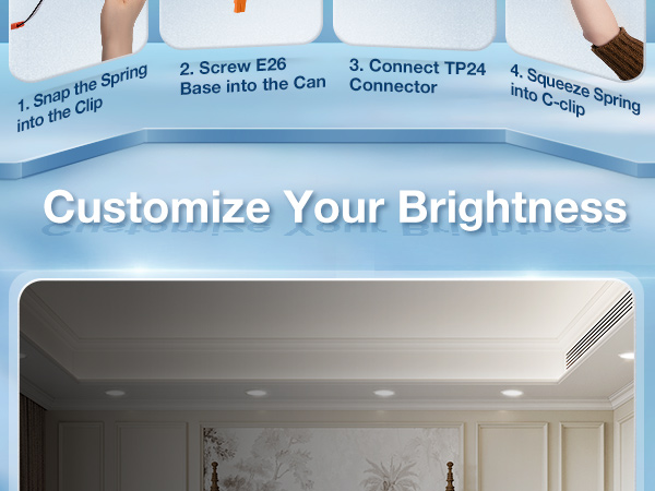 led retrofit recessed light 6 inch
