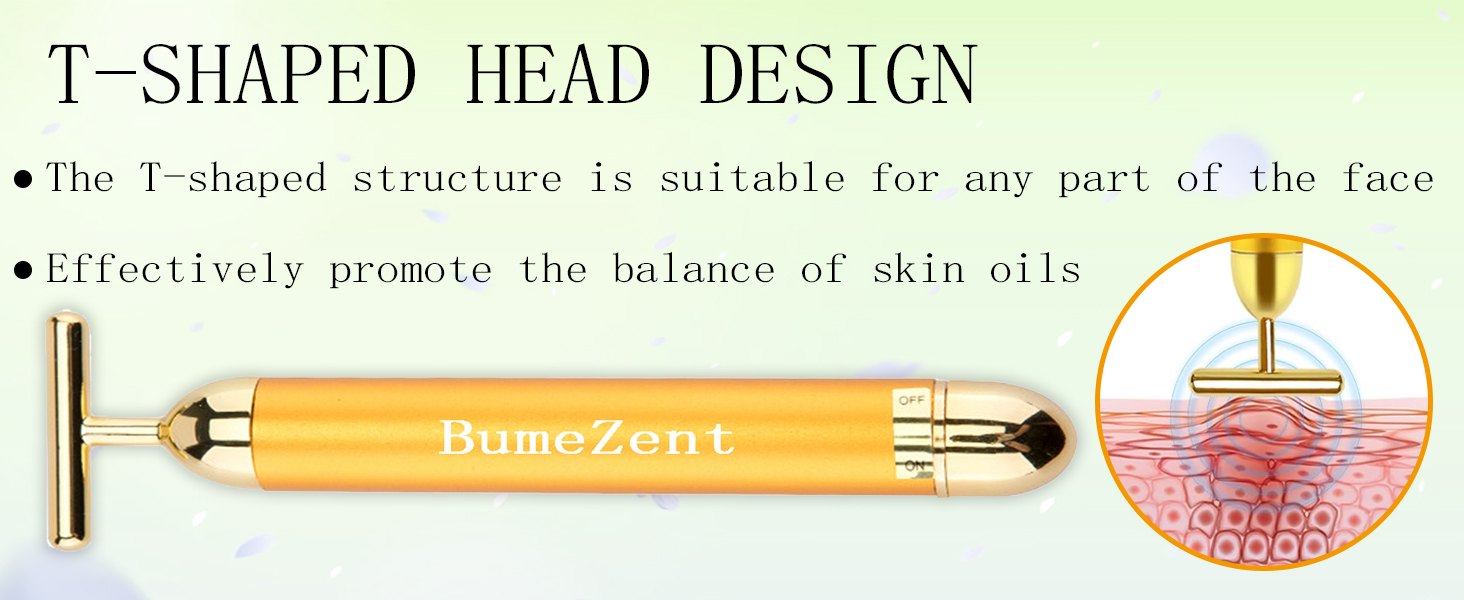T-shaped head design