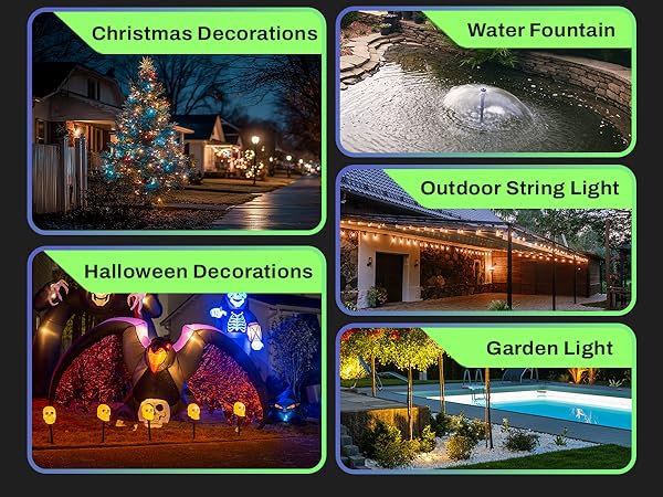 outdoor outlet timer