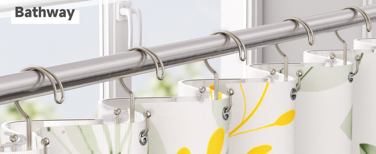 Shower Hooks for Bathroom