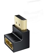 ALYYDBG 90 Degree Displayport 1.4 Socket Adapter Model A