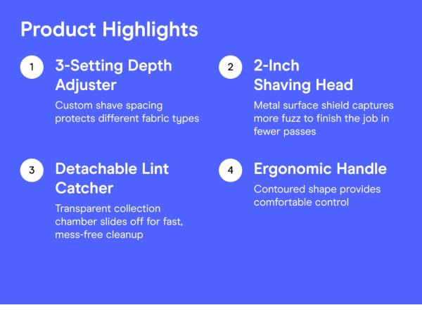Product highlights