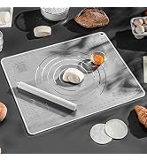 Silicone Baking mat, baking mat, kitchen mat, Non Stick Pastry Mat Sheet for Dough Rolling, Count...