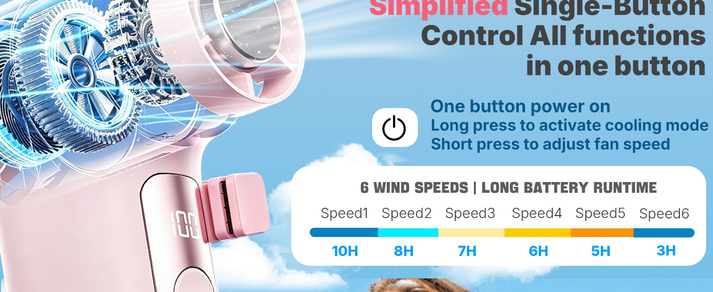 Clip-On Mini Fan