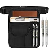 Windspeed Server Pouch with 2 Pens, Money Apron for Cash Money Pouch for Server Waitress Waist Ap...
