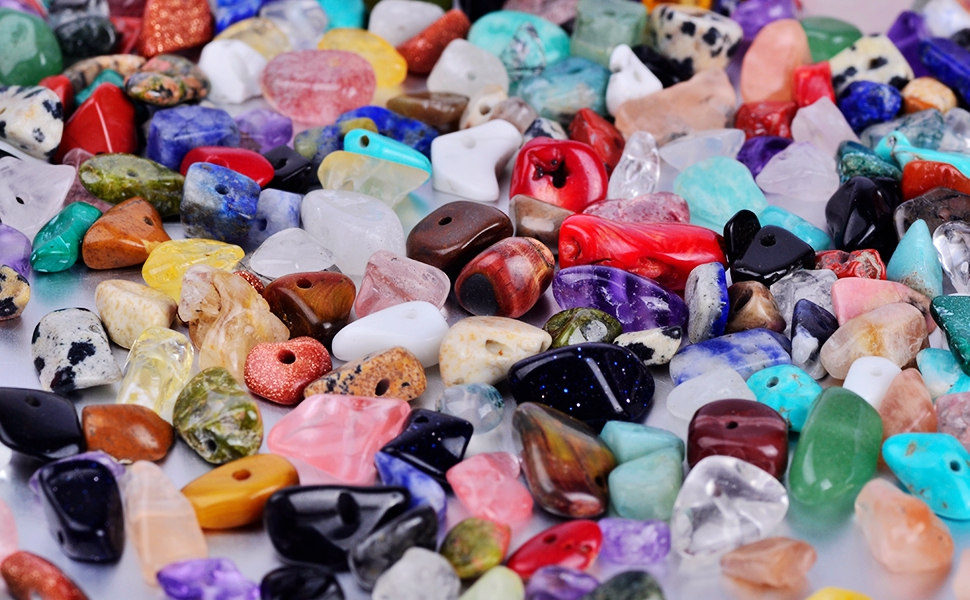 chip stone beads
