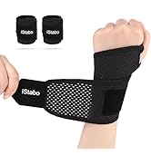 Ultra Thin Mesh Wrist Strap Brace Support for Workouts & Daily Use, Carpal Tunnel Pain Relief, Ul...