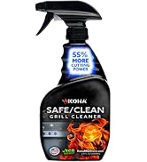 Kona Professional Grade Grill Cleaner for Outdoor BBQ – Heavy Duty, Non-Toxic, Fume-Free Kitchen ...