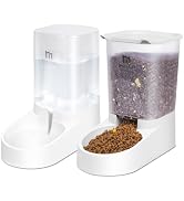 Marchul Dog Feeder, Gravity Cat Feeder and Water Dispenser Set, Automatic Pet Food Bowl and Water...
