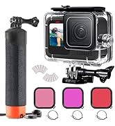 FitStill 60M/196FT Underwater Waterproof Protective Case for Go Pro Hero 13 Hero 12 Hero 11 Hero ...