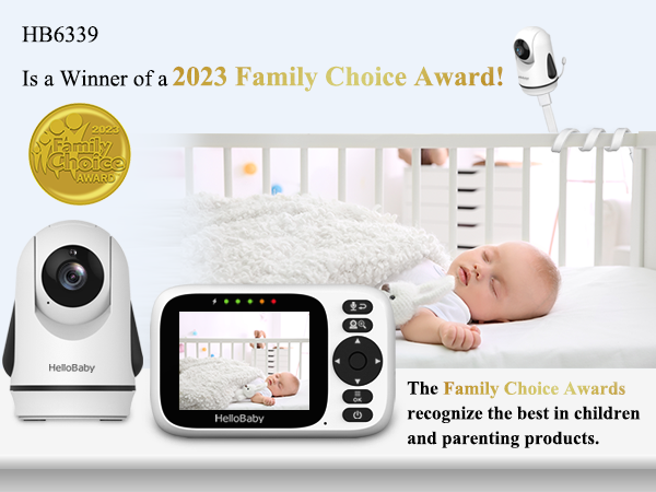 baby monitor with camera and audio