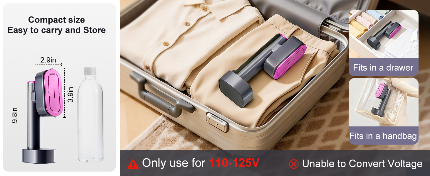 Compact and portable, suitable for both business and travel