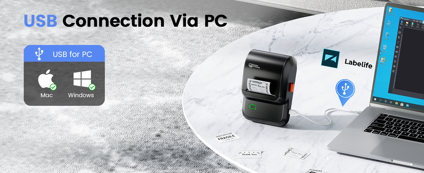 Barcode label printer