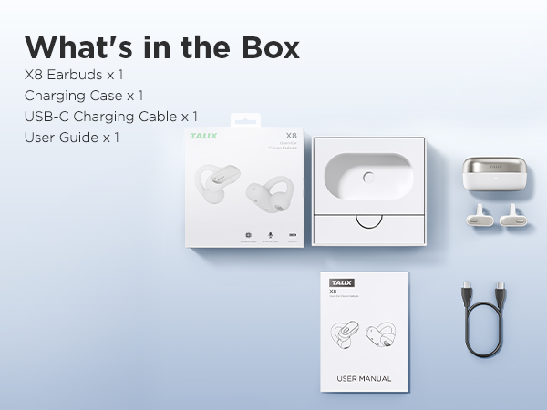 clip-on open-ear earbuds