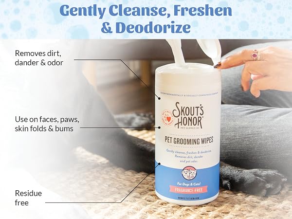 Grooming Wipes-Family