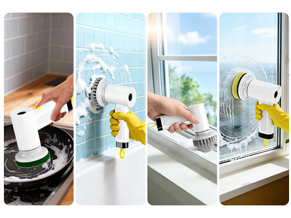 electric spin scrubber