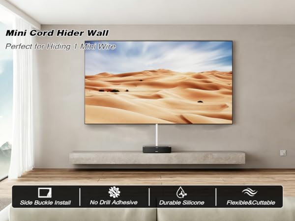 TV Cord Hider for Wall Mounted TV