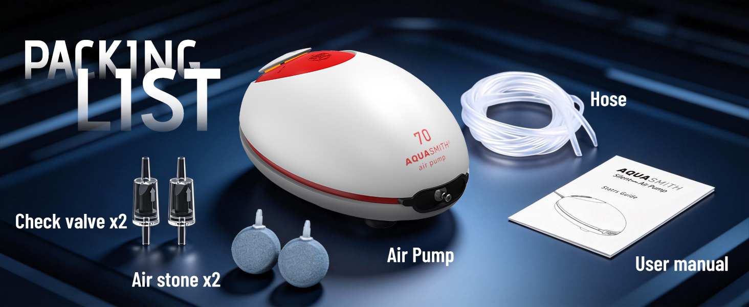 fish tank air pump quiet