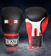 Ringside Pro Style Boxing Training Gloves Kickboxing Muay Thai Gel Sparring Punching Bag Mitts