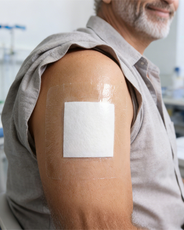 shower shield wound cover