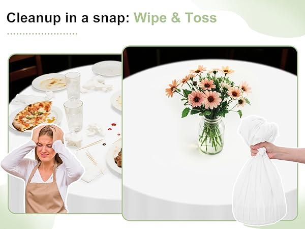 easy clean up