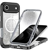 Hekodonk for iPhone Air Case/17 Air Case,Compatible with Magsafe [Built-in Tempered Glass Screen ...