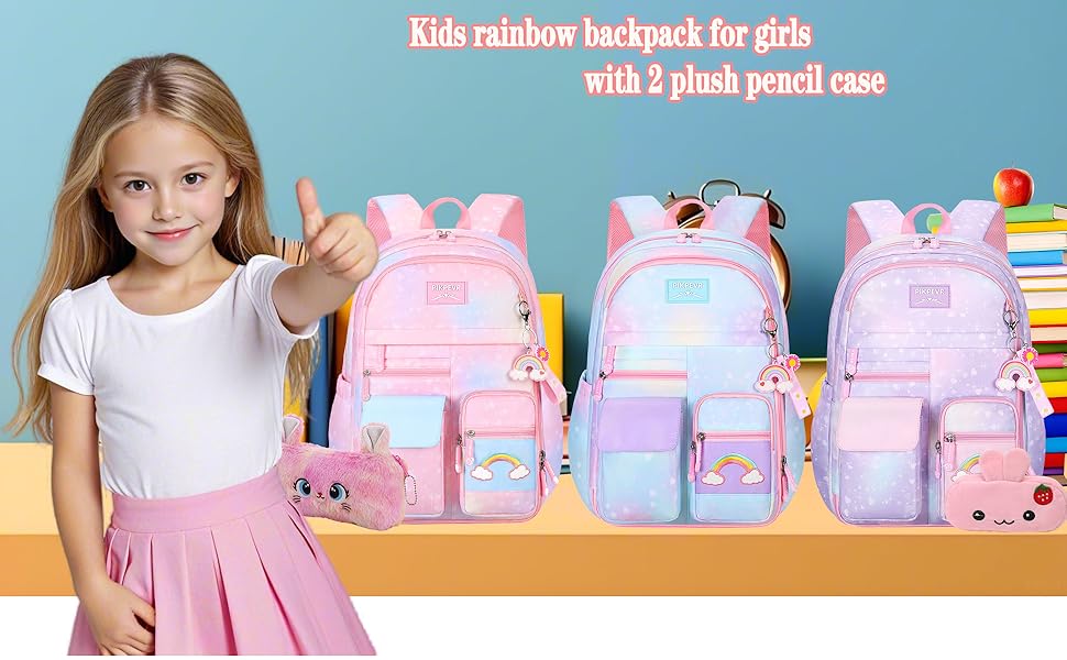 Girls Backpack Set