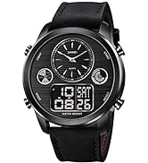 GOSASA Military Sports Watches for Men Business Watch Fashion Brand Chronography Countdown Stopwa...