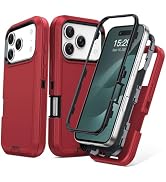 TOPAUX for Pro Max Case Heavy Duty Full Body Drop Protection Multi-Layer Impact Resistant Flexibl...