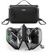 LUGGEX Tech Pouch, CBX01 Electronics Organizer Travel Case with Sling Strap, Water Resistant Trav...
